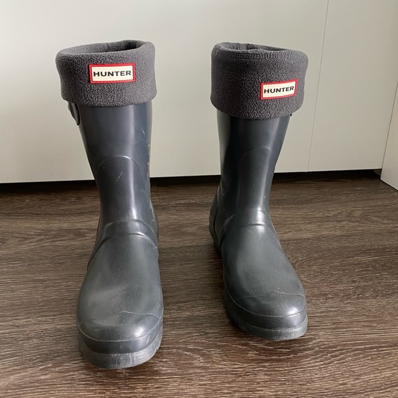 Hunter - Women's Original Short Gloss Rain Boots - Picture 1 of 4